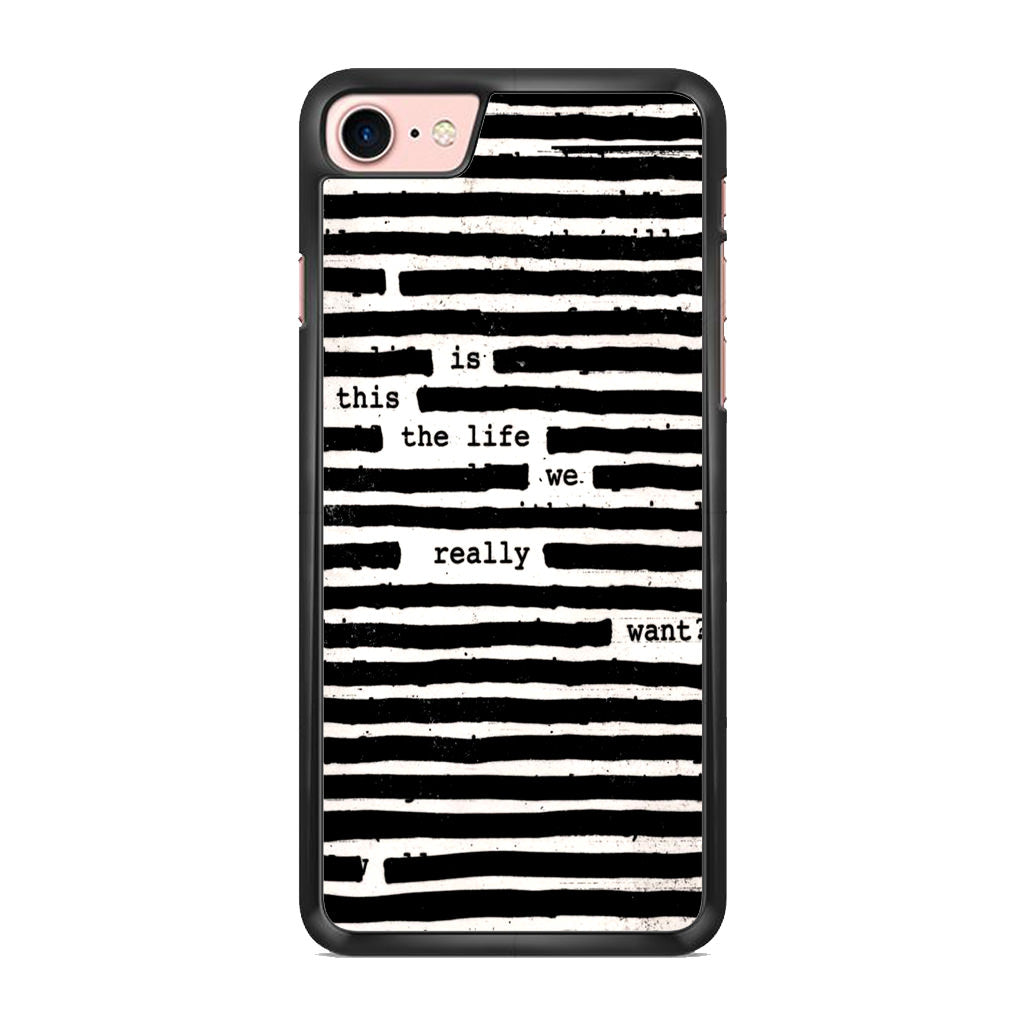 Roger Waters Is This the Life We Really Want iPhone 8 Case