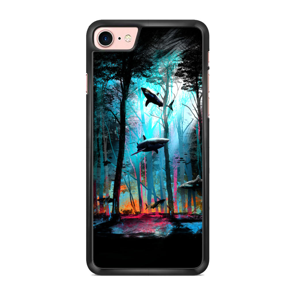 Shark Forest iPhone 7 Case