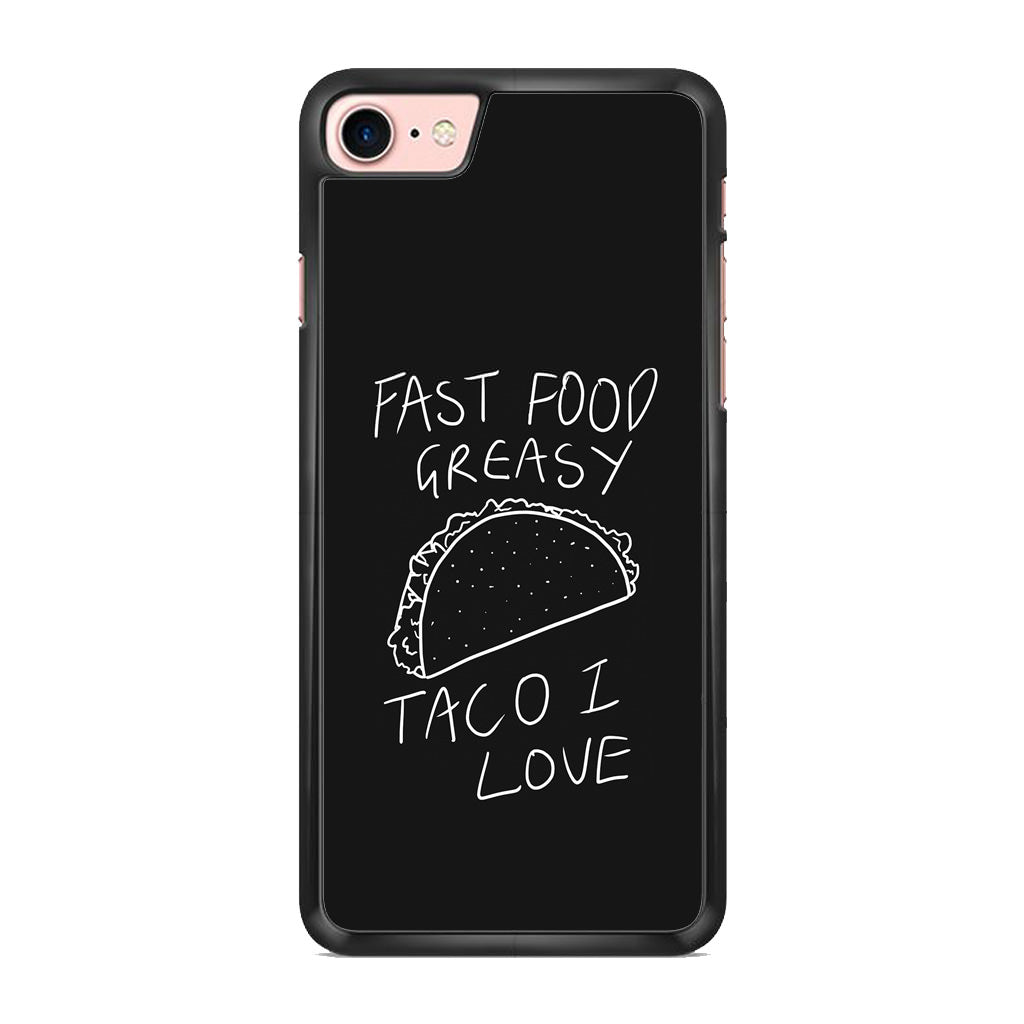 Taco Lover iPhone 8 Case