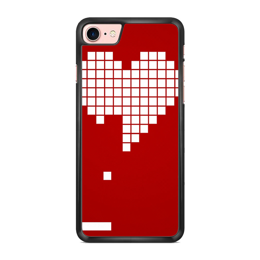 Tetris Heart iPhone 7 Case
