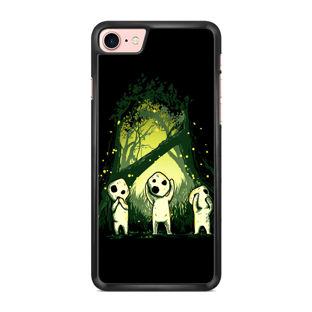 Three Wise Of Kodama iPhone 8 Case