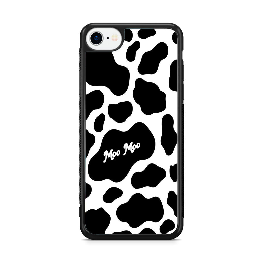 Moo Moo Pattern iPhone SE 3rd Gen 2022 Case