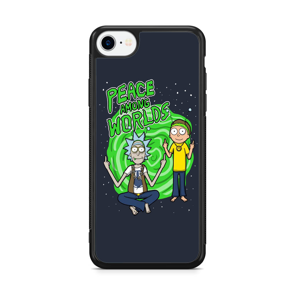 Rick And Morty Peace Among Worlds iPhone SE 3rd Gen 2022 Case