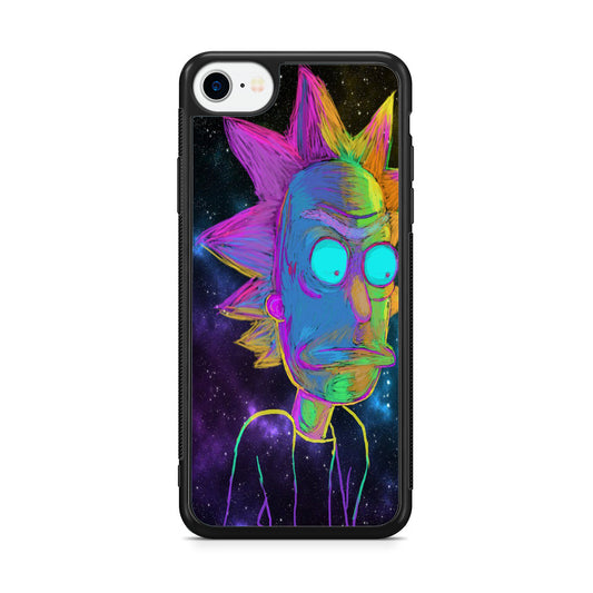 Rick Colorful Crayon Space iPhone 8 Case