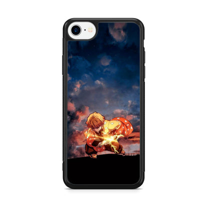 Zenitsu Thunder Breath iPhone SE 3rd Gen 2022 Case