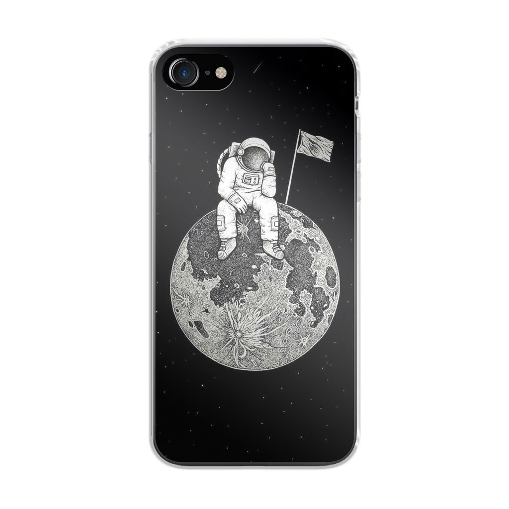 Bored Astronaut iPhone 8 Case