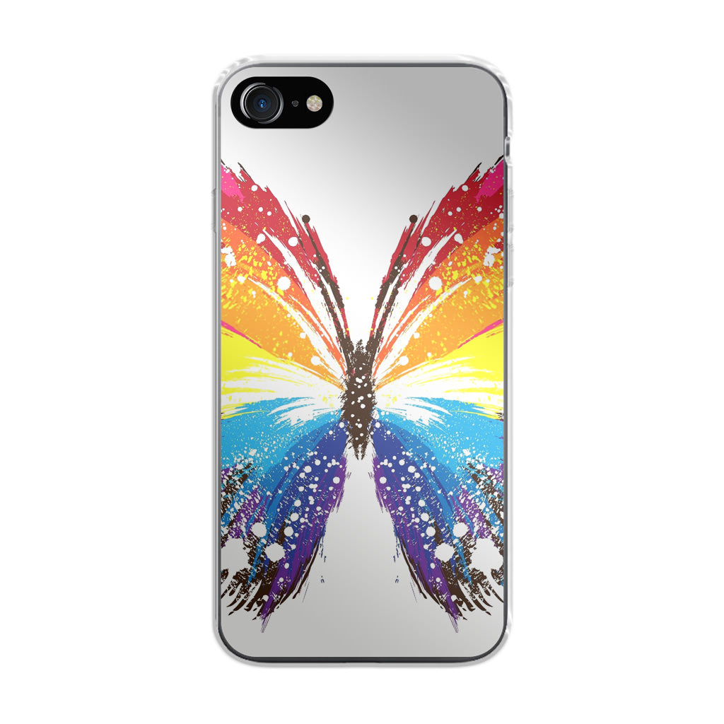 Butterfly Abstract Colorful iPhone 7 Case