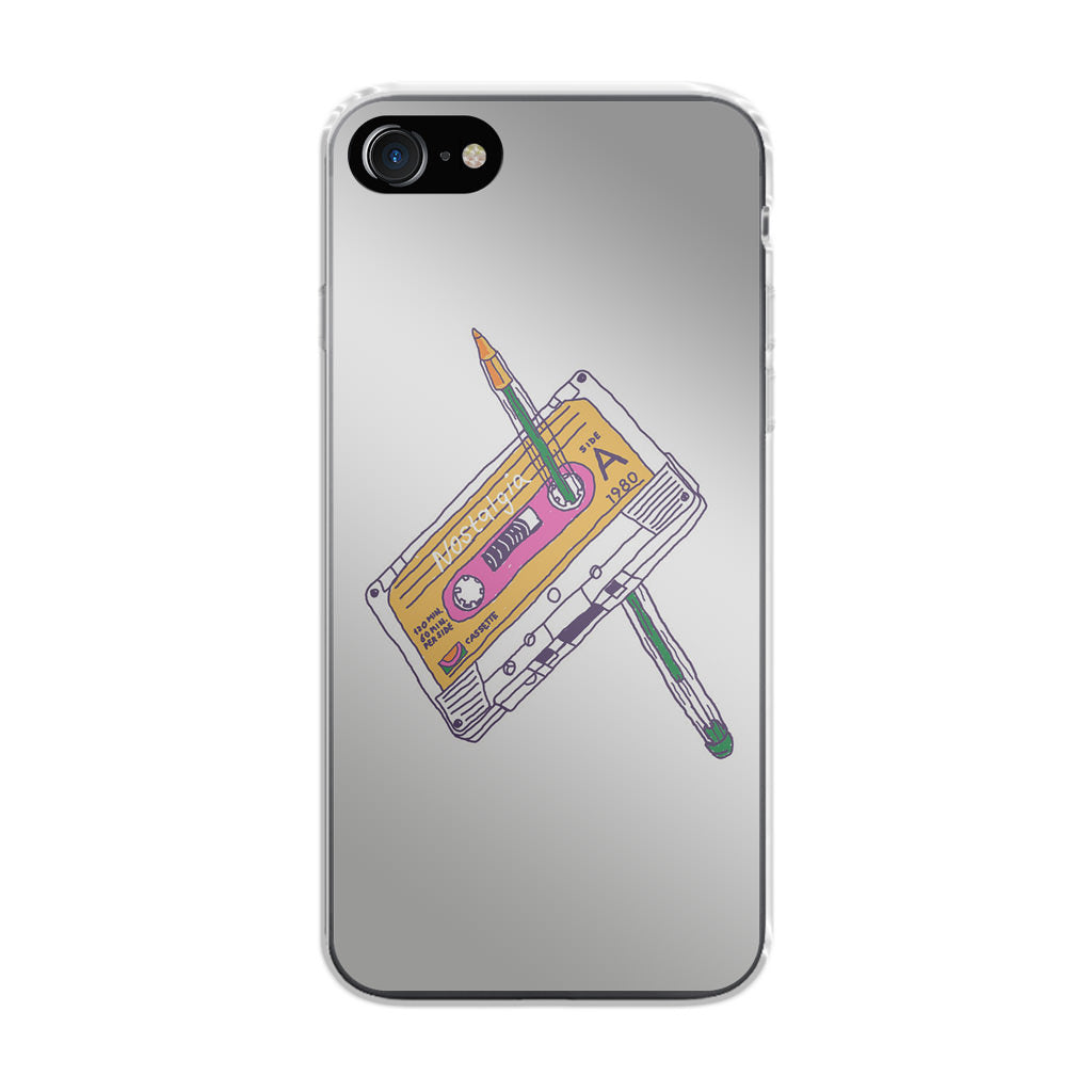 Cassete Tape Old iPhone 8 Case