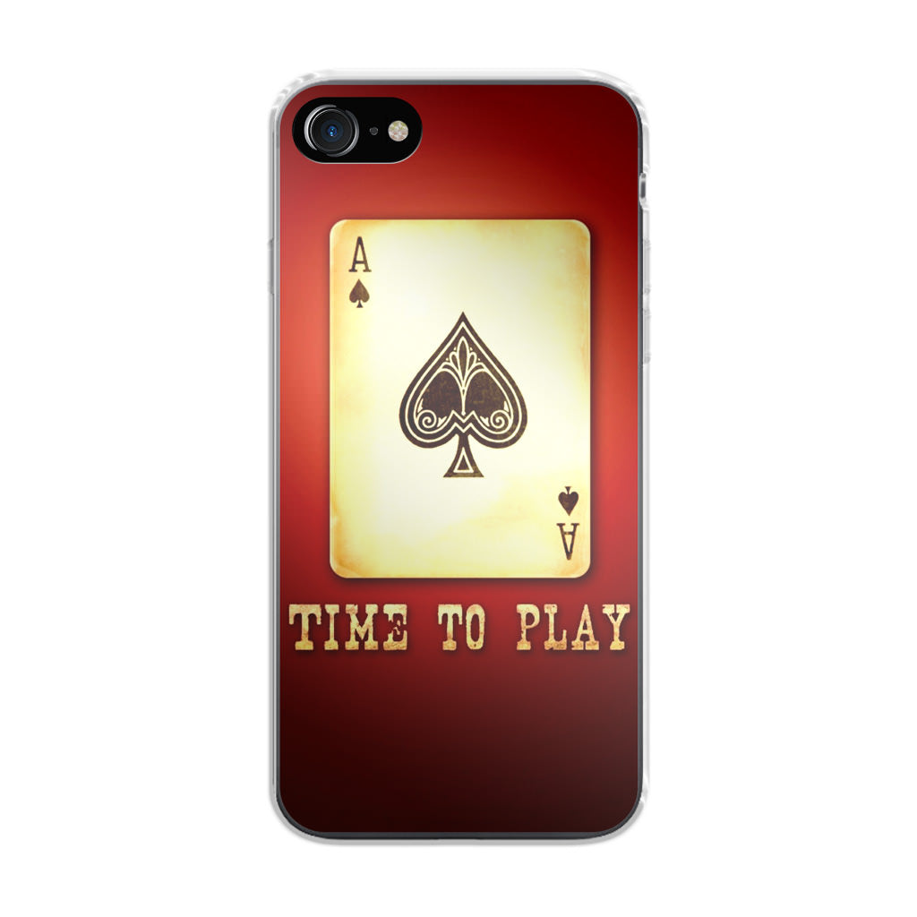 Game Card Time To Play iPhone 7 Case