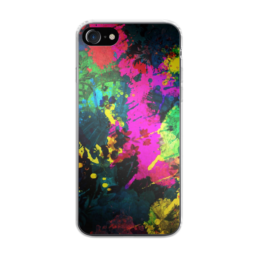 Mixture Colorful Paint iPhone 8 Case