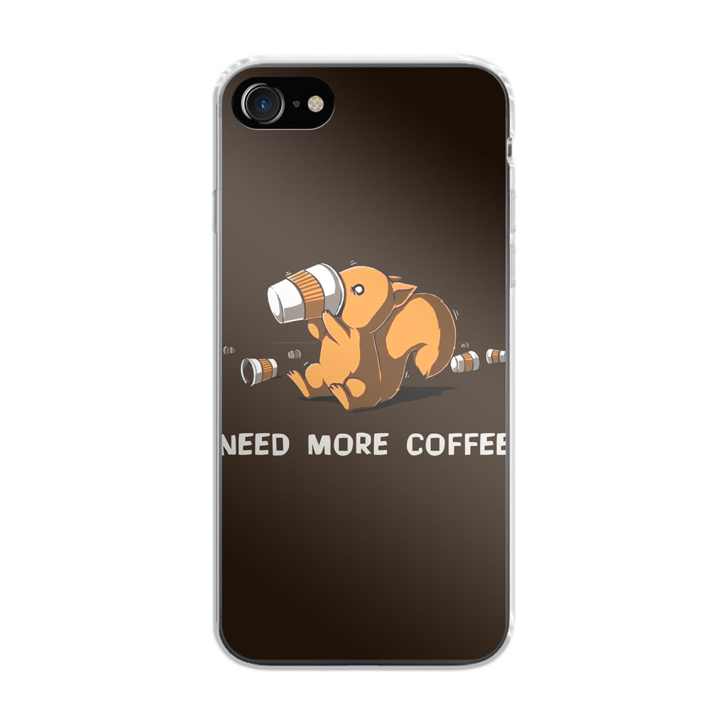 Need More Coffee Programmer Story iPhone 8 Case