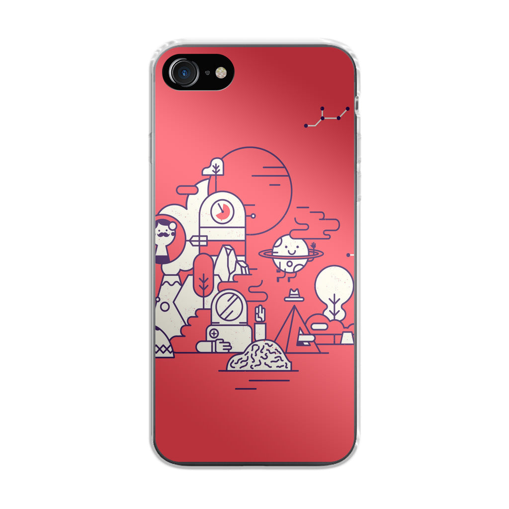 Red Planet iPhone 8 Case