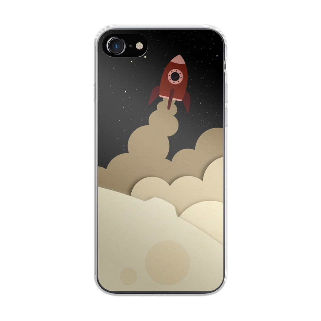 Rocket Ship iPhone 8 Case