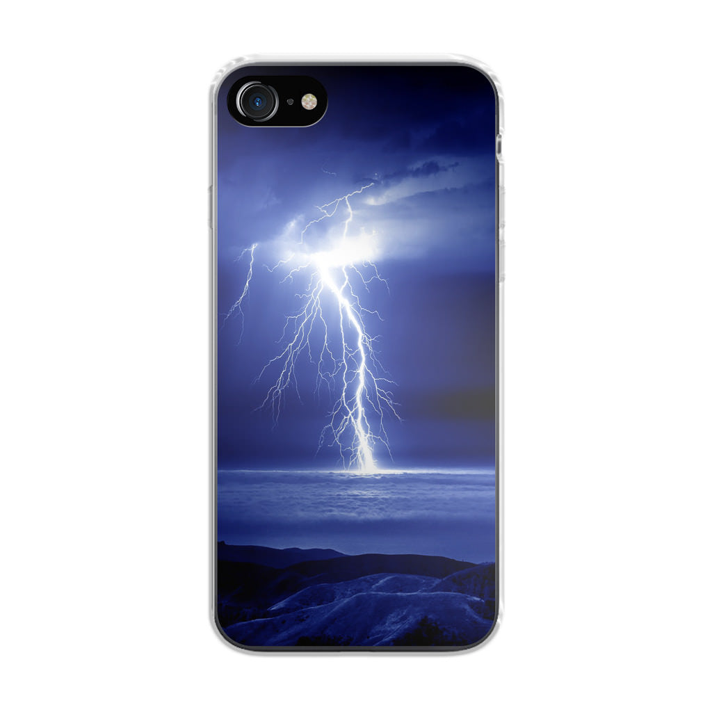 Thunder Over The Sea iPhone 8 Case