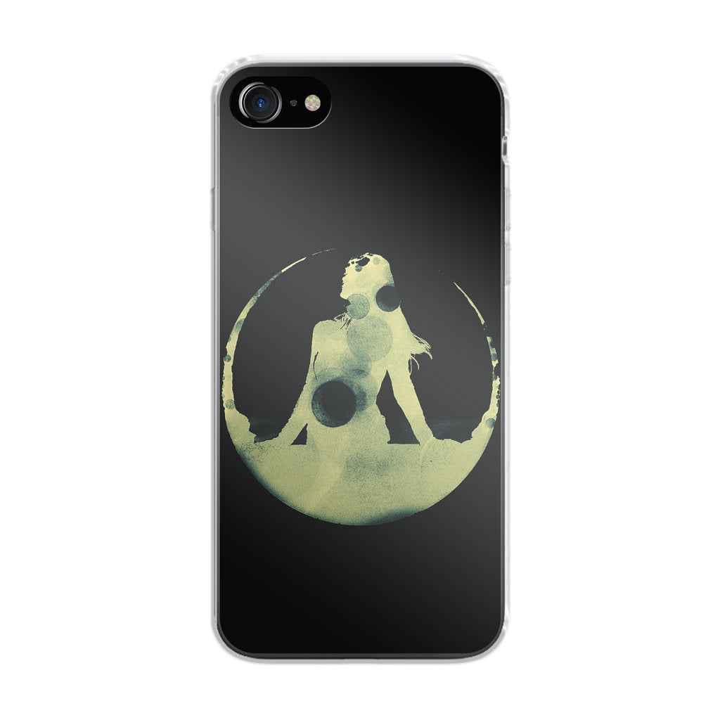 Tycho Costalbrake Dark Green Girl iPhone 8 Case