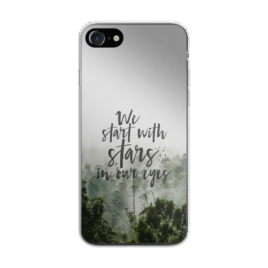 We Start with Stars iPhone 8 Case