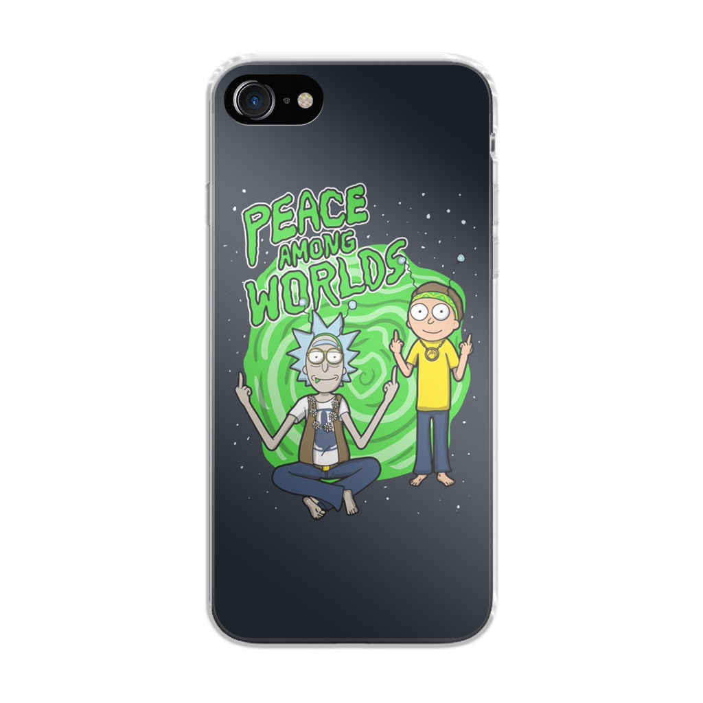 Rick And Morty Peace Among Worlds iPhone SE 3rd Gen 2022 Case