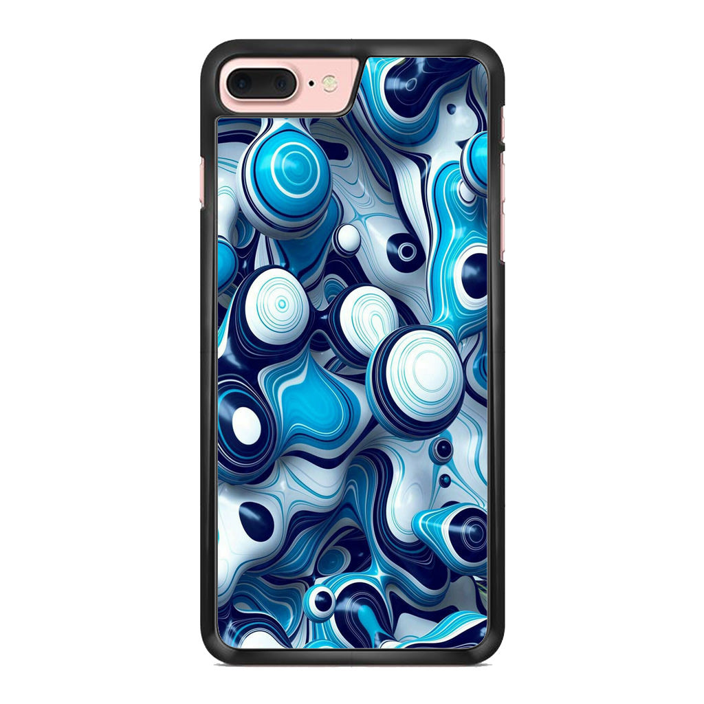 Abstract Art All Blue iPhone 8 Plus Case