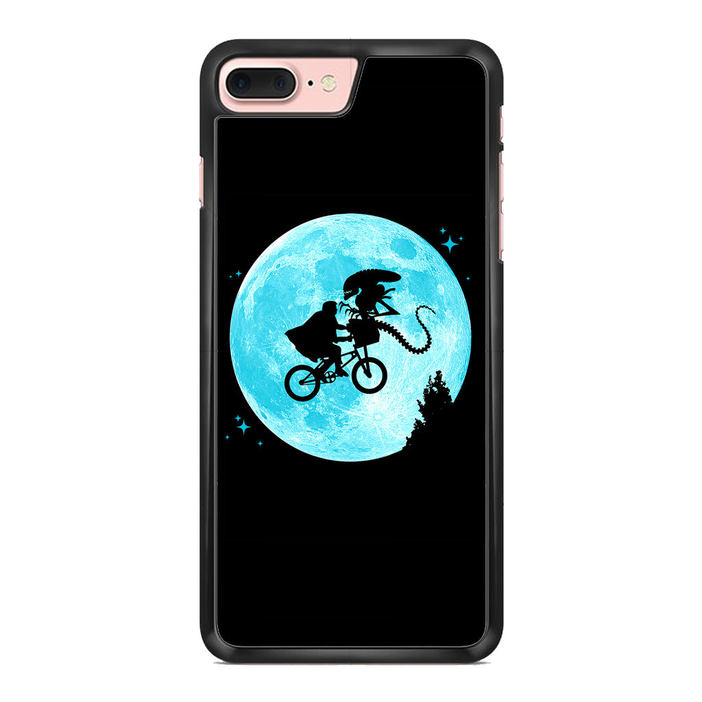 Alien Bike to the Moon iPhone 8 Plus Case