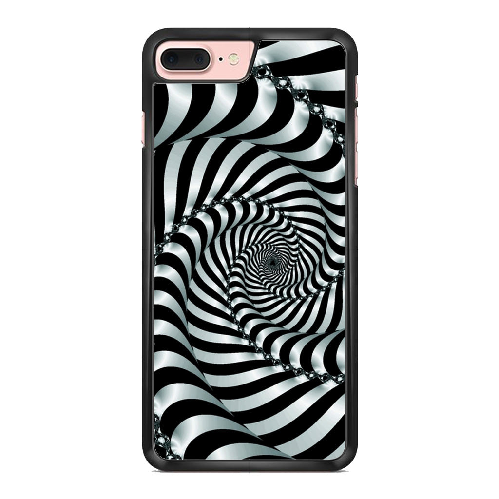 Artistic Spiral 3D iPhone 8 Plus Case