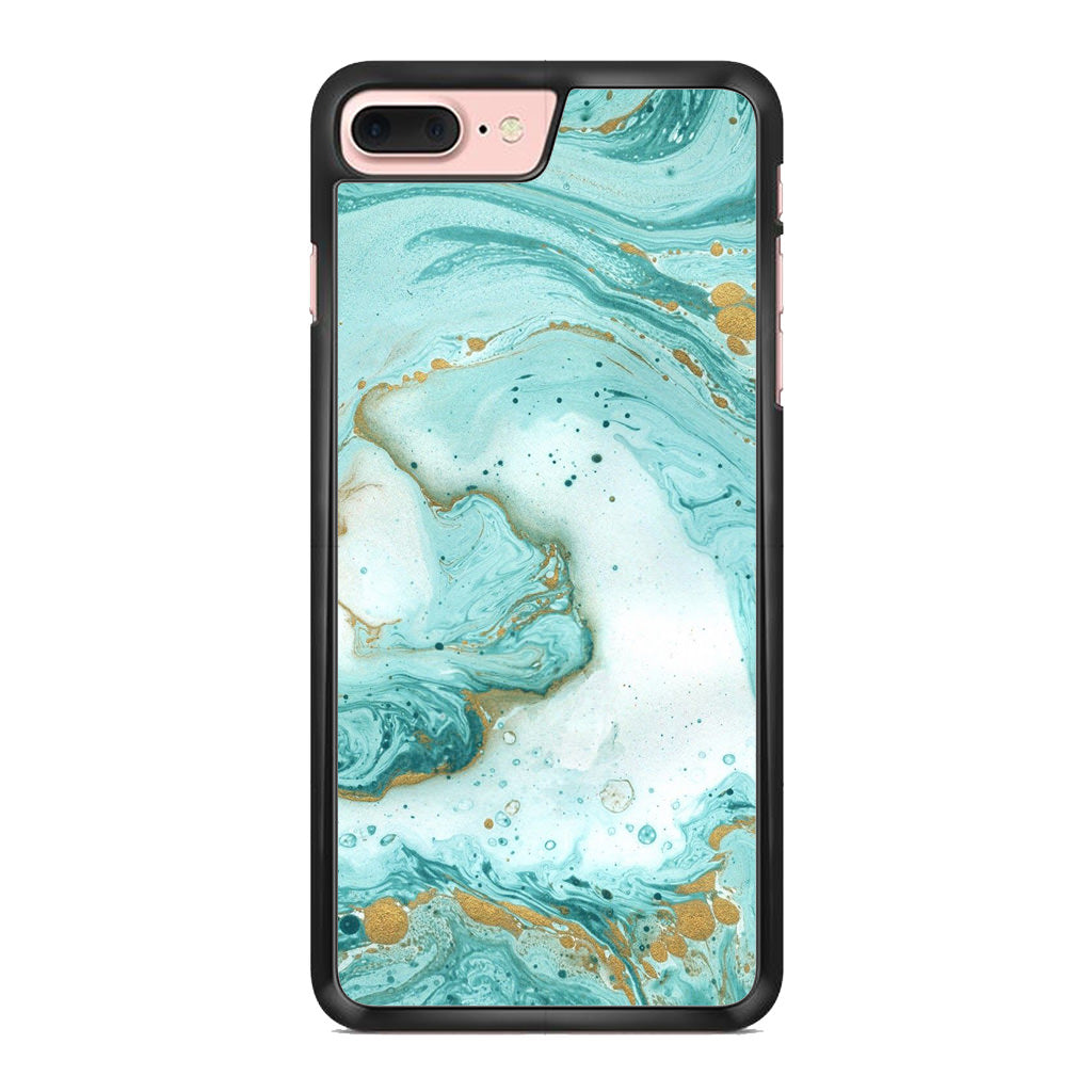 Azure Water Glitter iPhone 8 Plus Case