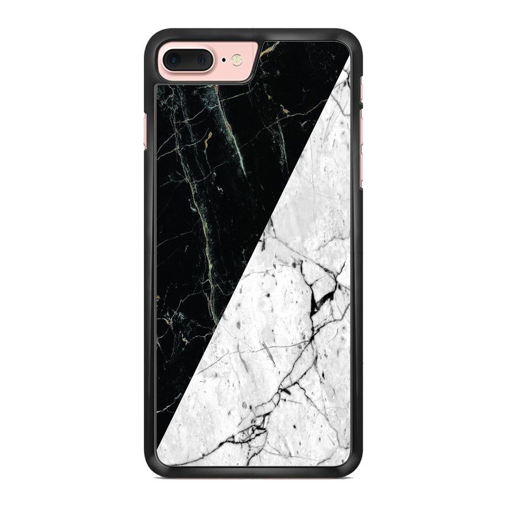 B&W Marble iPhone 8 Plus Case