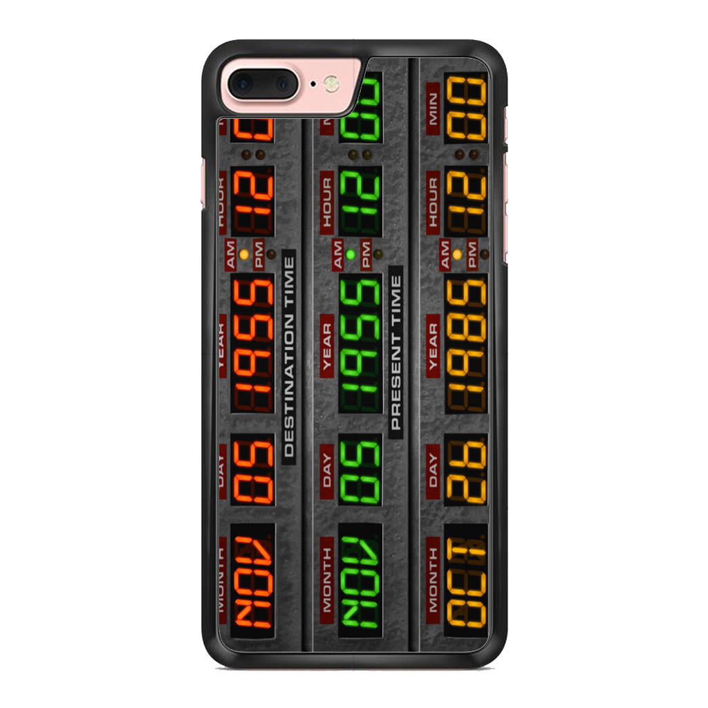 Back To The Future Time Circuits iPhone 7 Plus Case