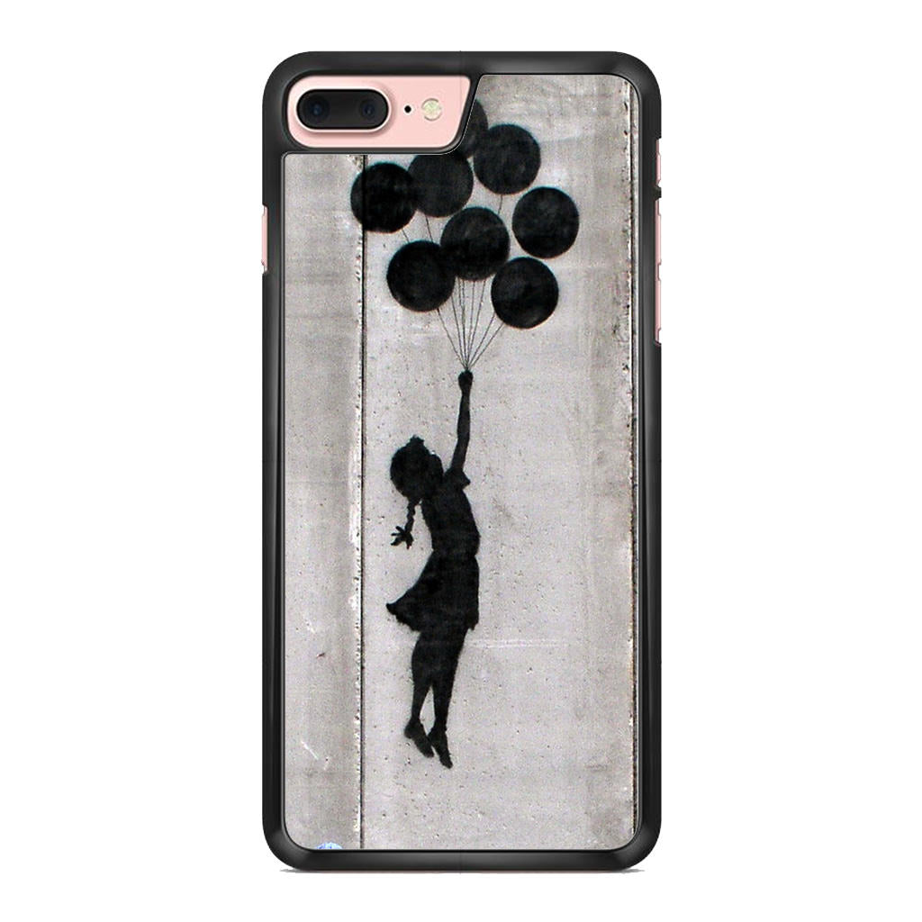 Banksy Girl With Balloons iPhone 7 Plus Case