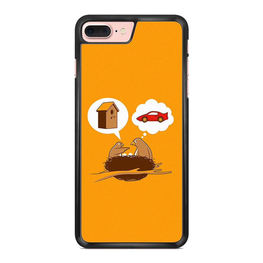 Bird Life Priorities iPhone 8 Plus Case