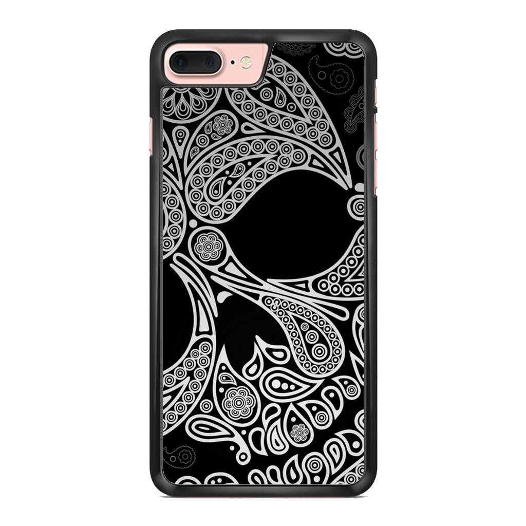 Black Skull iPhone 8 Plus Case