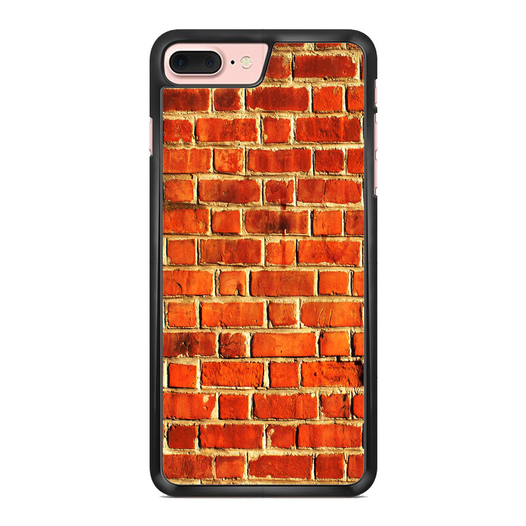 Brick Wall Pattern iPhone 8 Plus Case