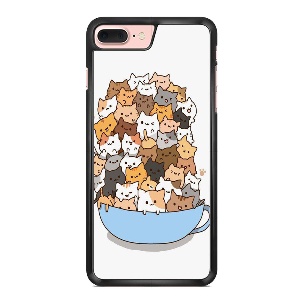 Cats on A Bowl iPhone 8 Plus Case