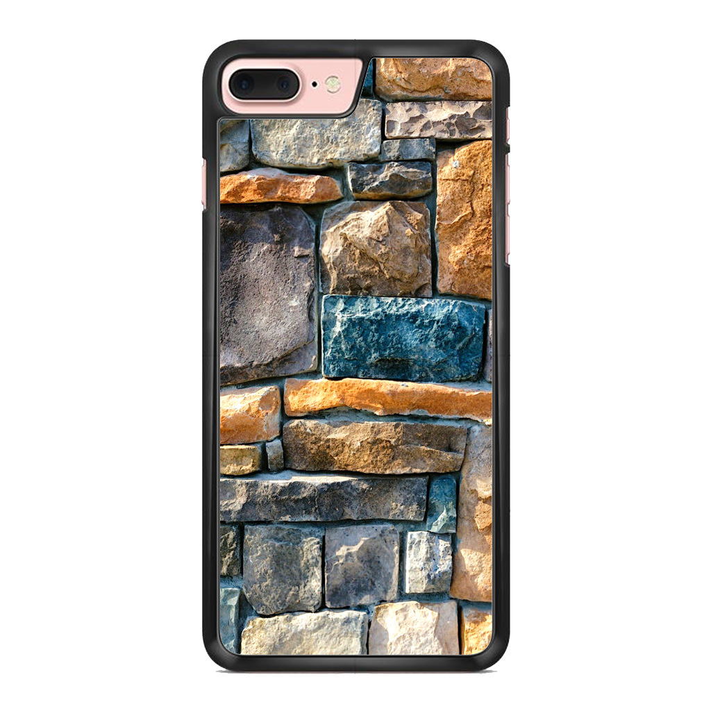 Colored Stone Piles iPhone 8 Plus Case