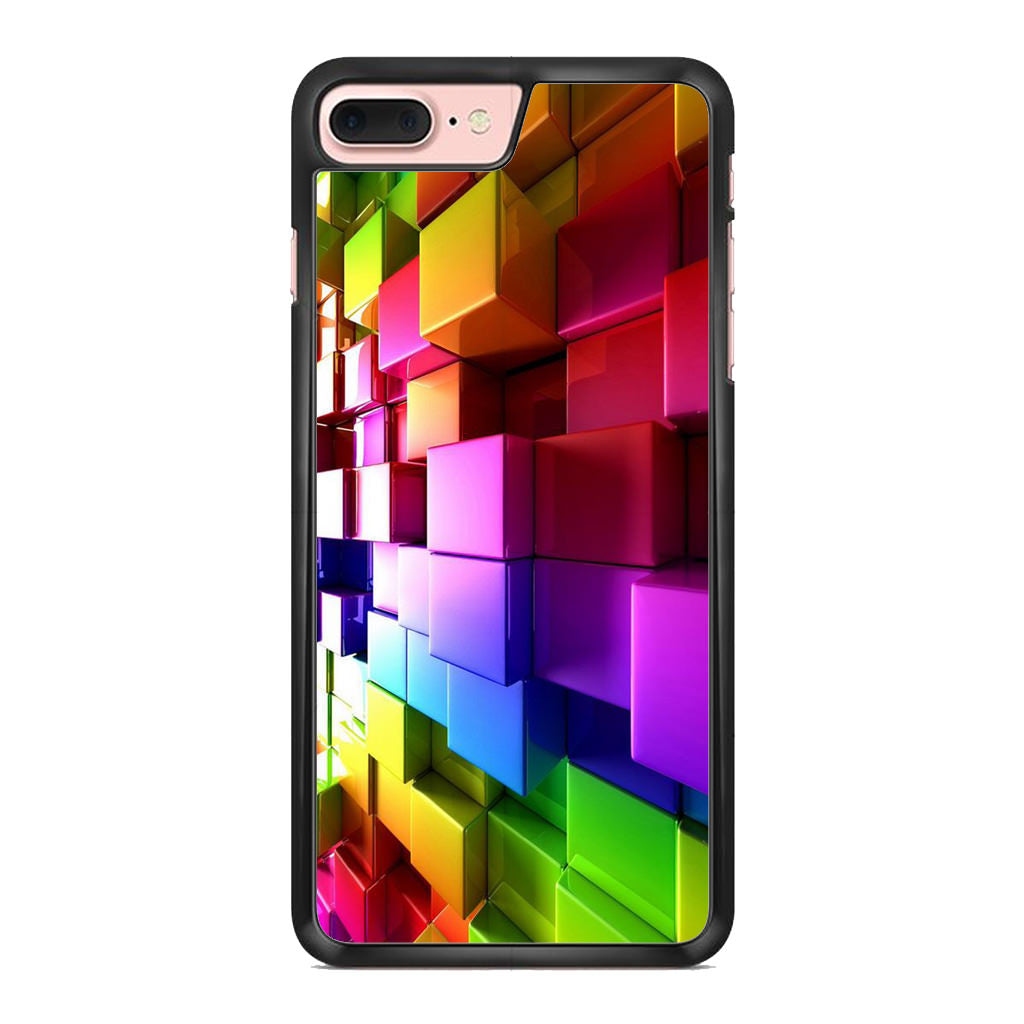 Colorful Cubes iPhone 8 Plus Case