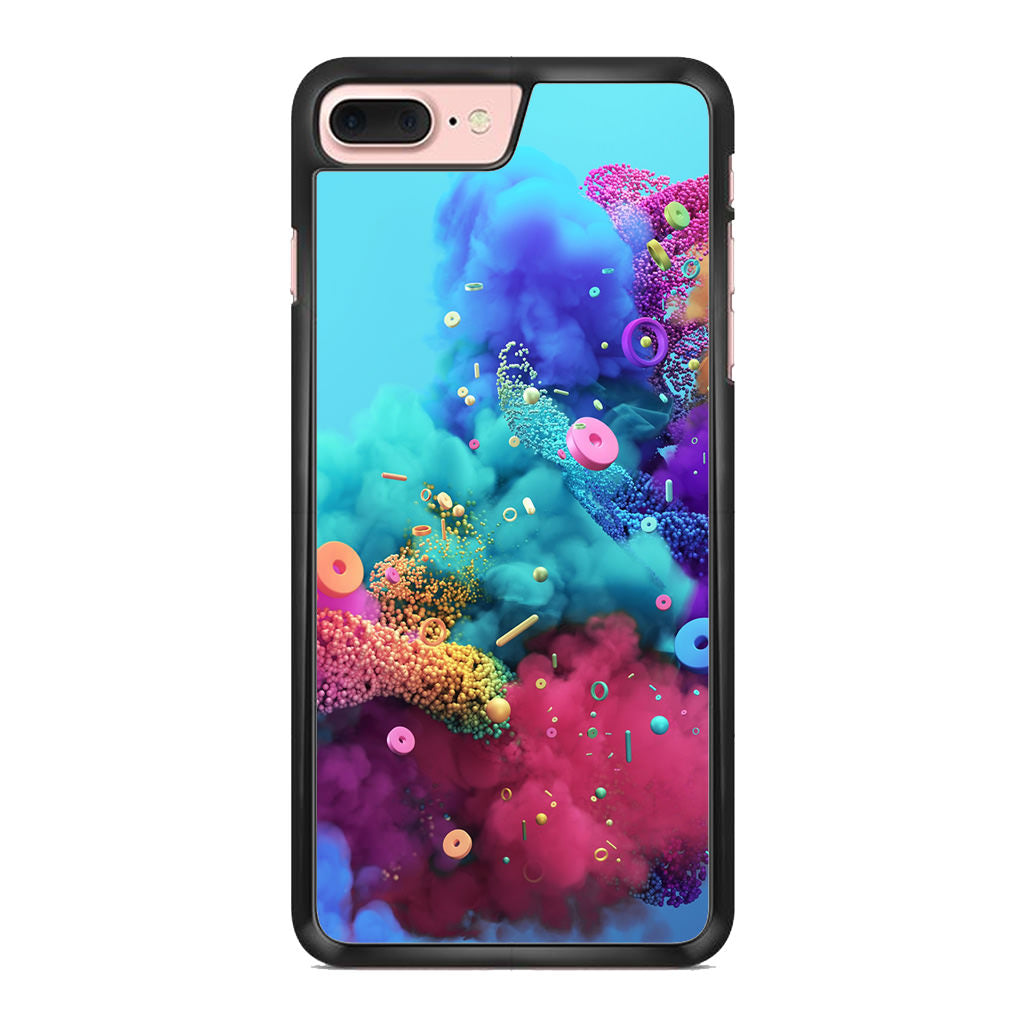 Colorful Smoke Boom iPhone 8 Plus Case