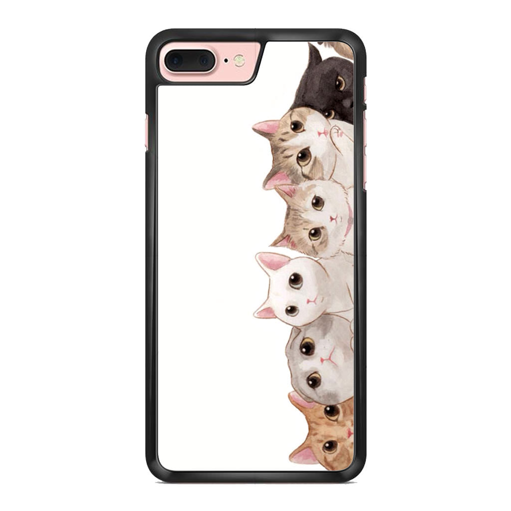 Cute Cats Vertical iPhone 8 Plus Case