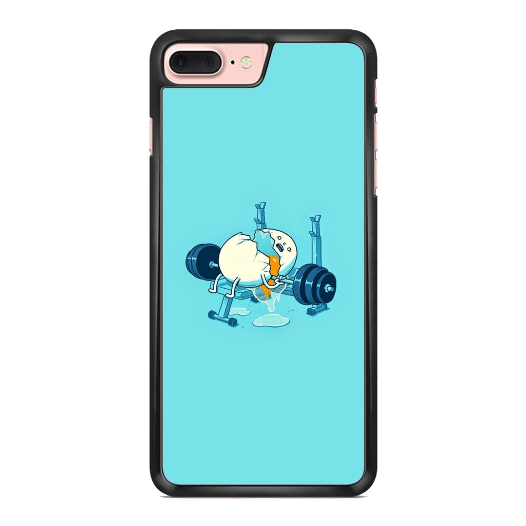 Egg Accident Workout iPhone 8 Plus Case