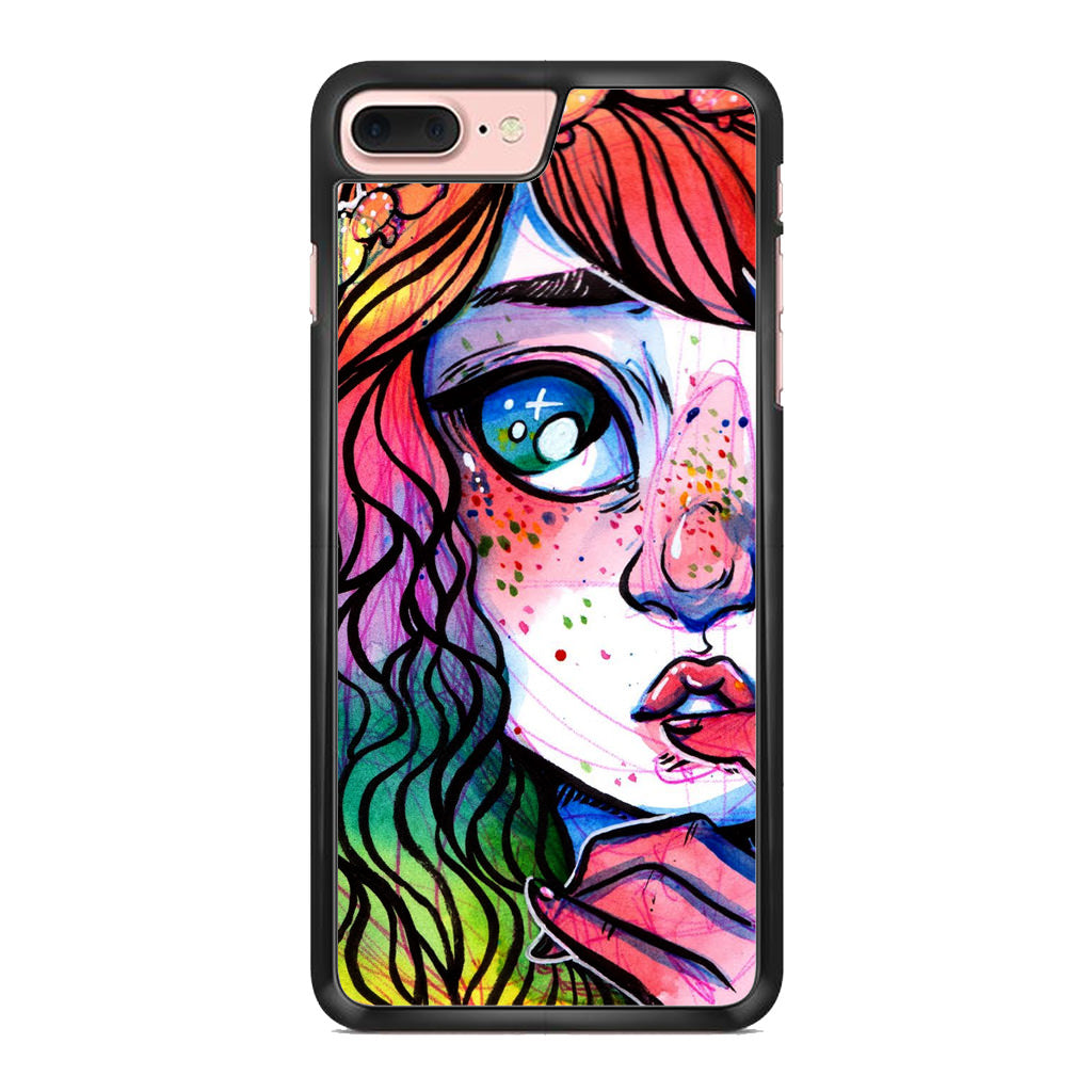 Eyes And Braids iPhone 8 Plus Case