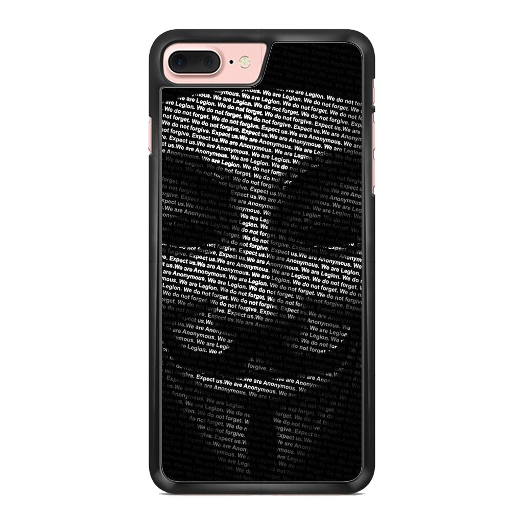 Guy Fawkes Mask Anonymous iPhone 7 Plus Case