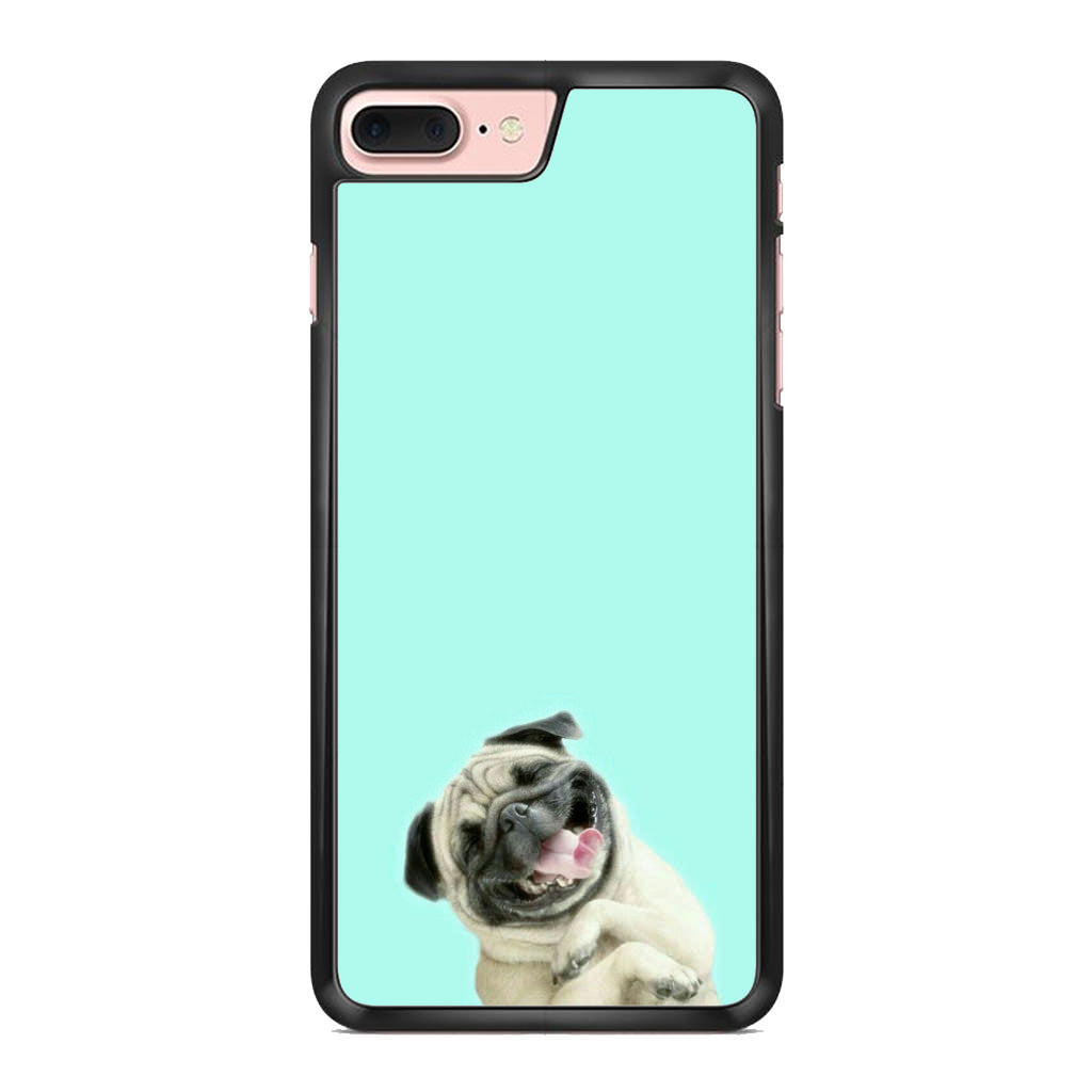 Laughing Pug iPhone 8 Plus Case