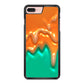 Orange Paint Dripping iPhone 8 Plus Case