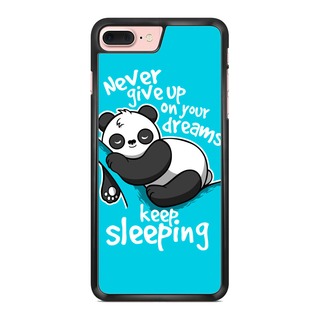 Panda Keep Sleeping iPhone 7 Plus Case