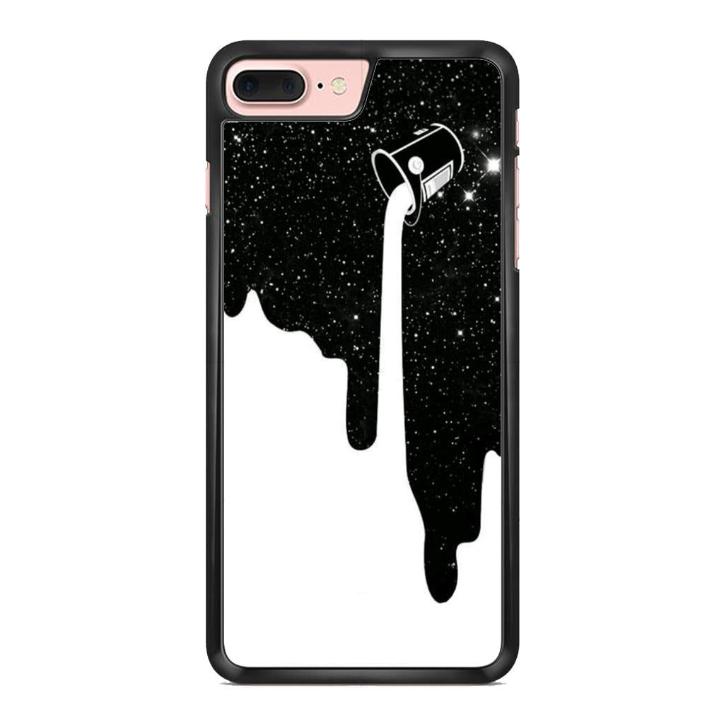 Pouring Milk Into Galaxy iPhone 7 Plus Case