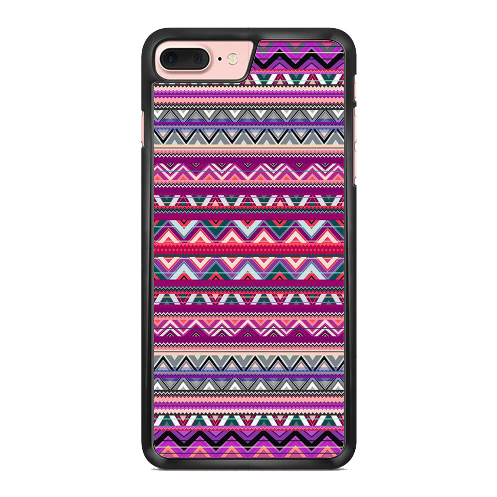 Purple Aztec Art iPhone 7 Plus Case
