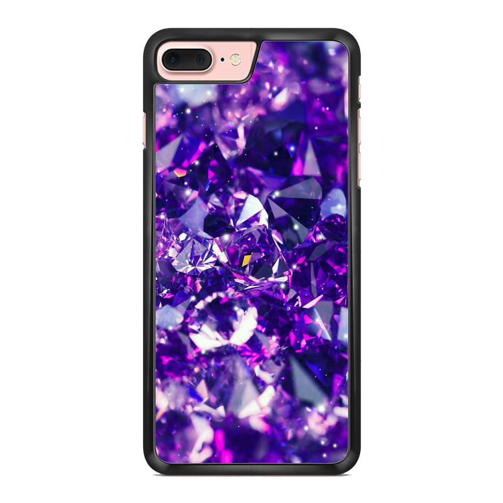 Purple Crystal iPhone 8 Plus Case