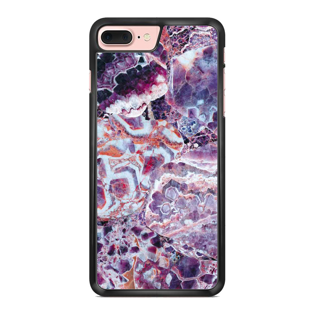 Purple Marble iPhone 8 Plus Case