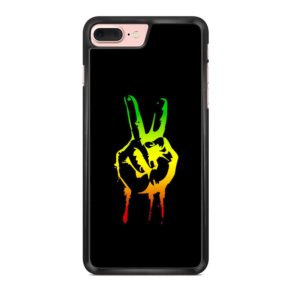 Reggae Peace iPhone 8 Plus Case