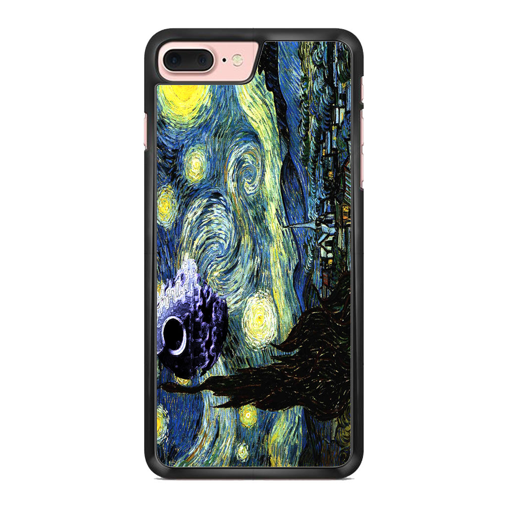 Skellington on a Starry Night iPhone 8 Plus Case