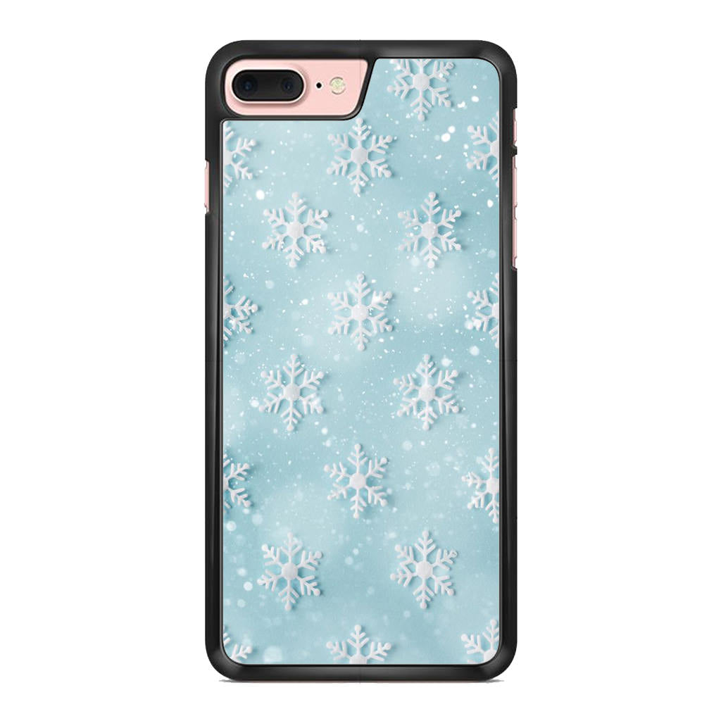 Snowflakes Pattern iPhone 8 Plus Case