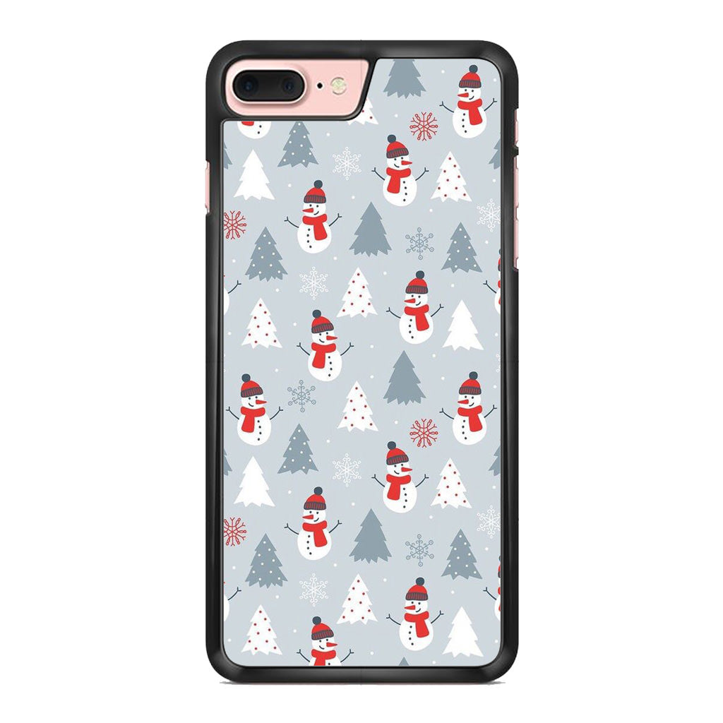 Snowmans Pattern iPhone 7 Plus Case